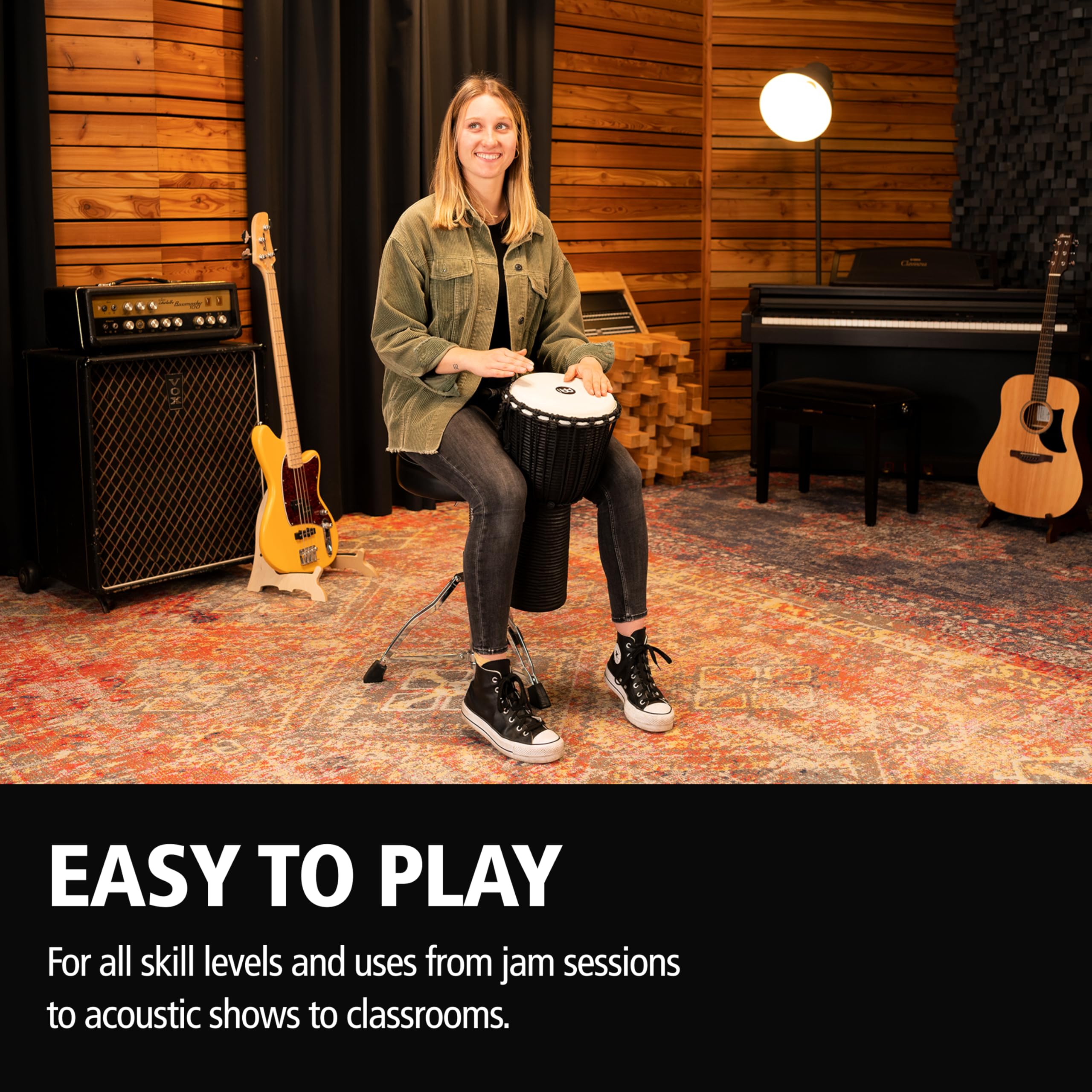 Amazon.co.jp: MEINL マイネル ジャンベ 10