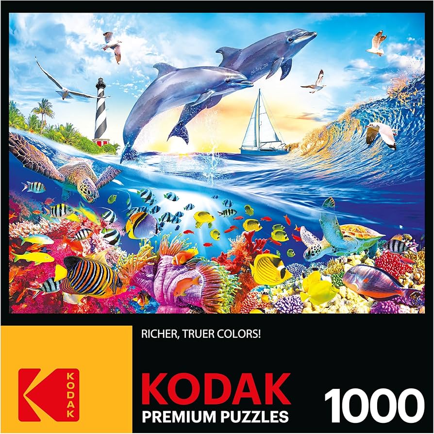 Amazon | プレミアムジグソーパズル 1000ピース 20インチ x 27インチ