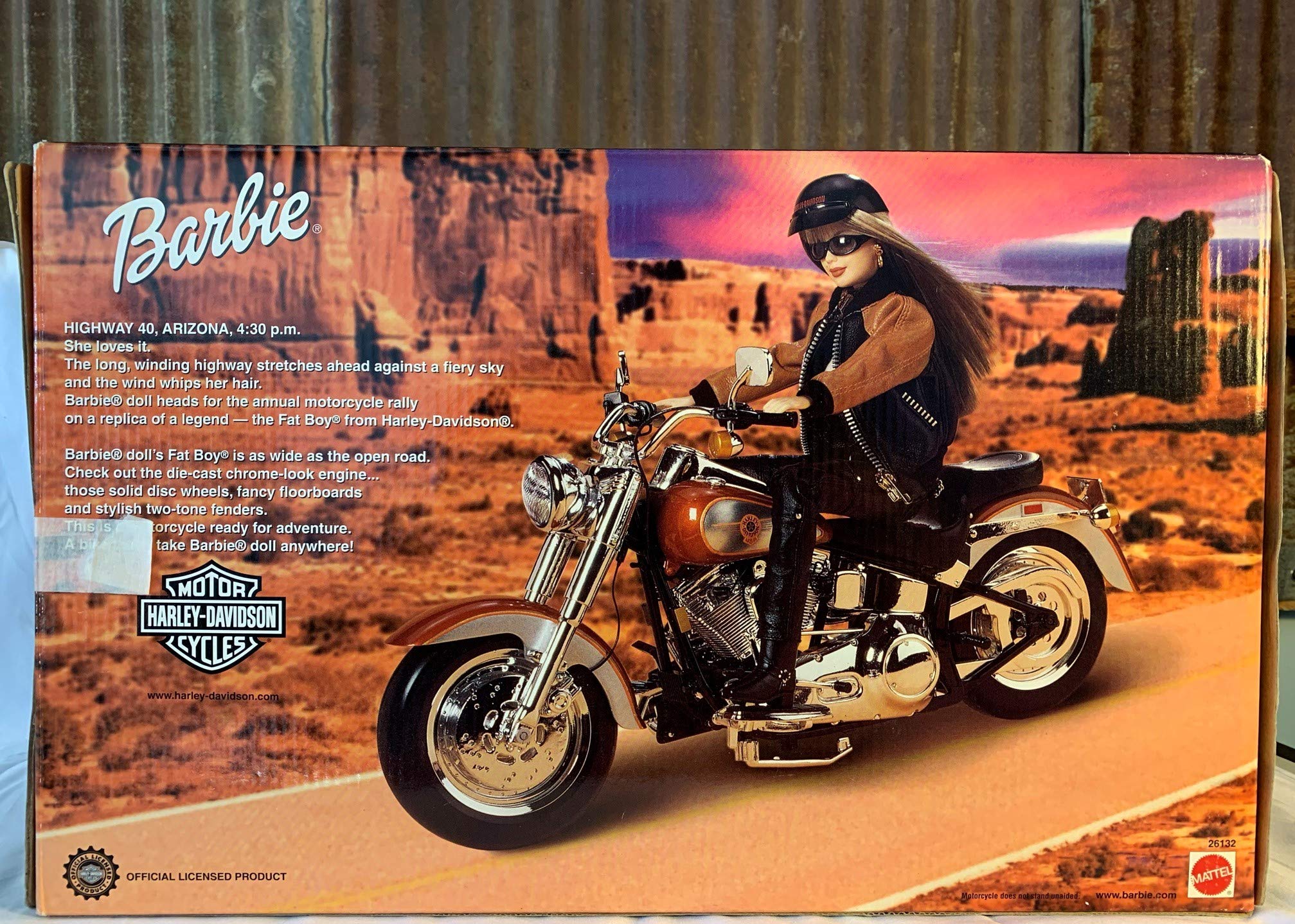 Amazon.com: Harley Davidson Motorcycle for Barbie doll : Toys & Games