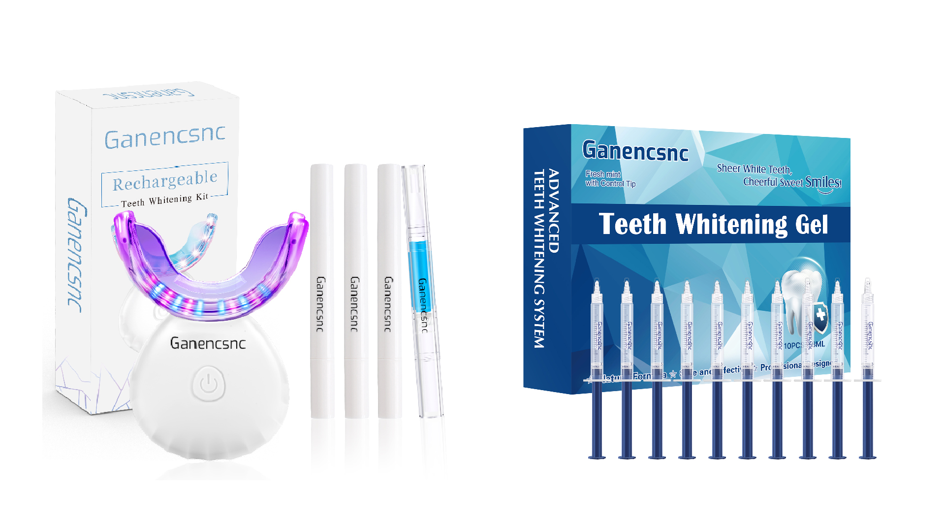 Amazon.com: 35% Ganencsnc 10-Pack Teeth Whitening Gel Refills