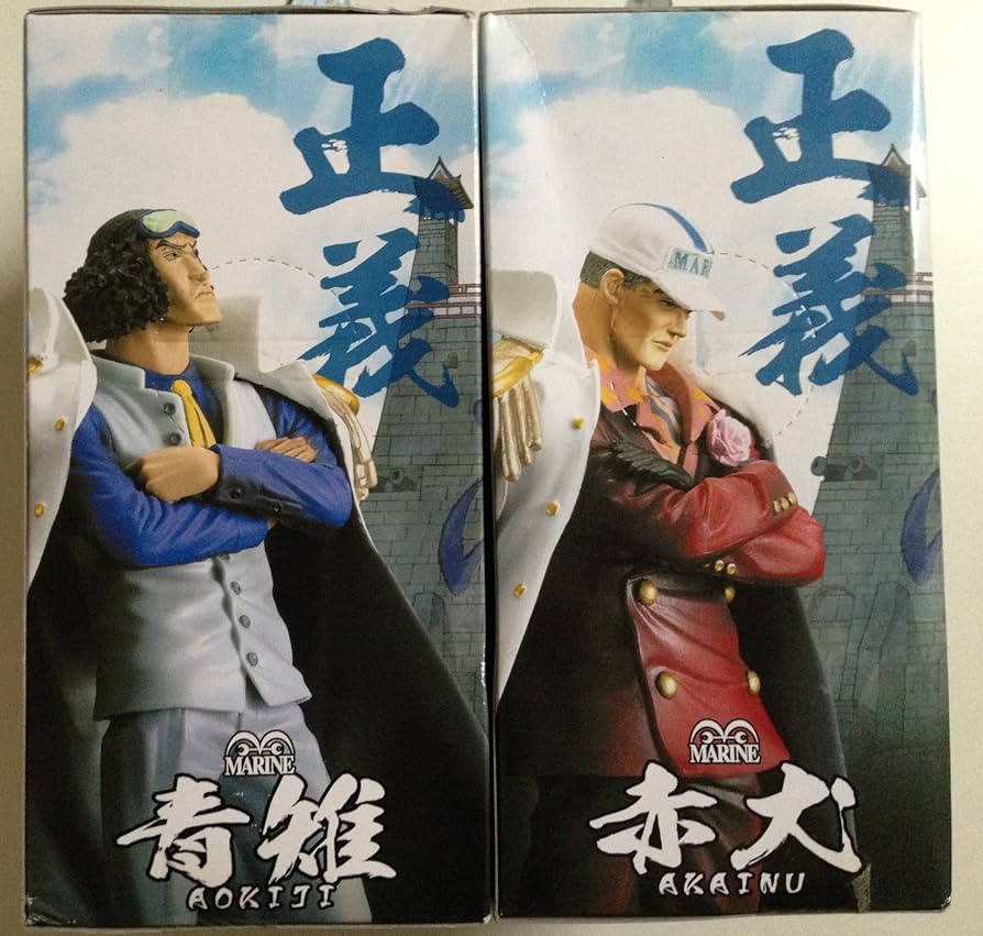 Amazon | ワンピース DX海軍フィギュア vol.2 赤犬&青キジ 全2種