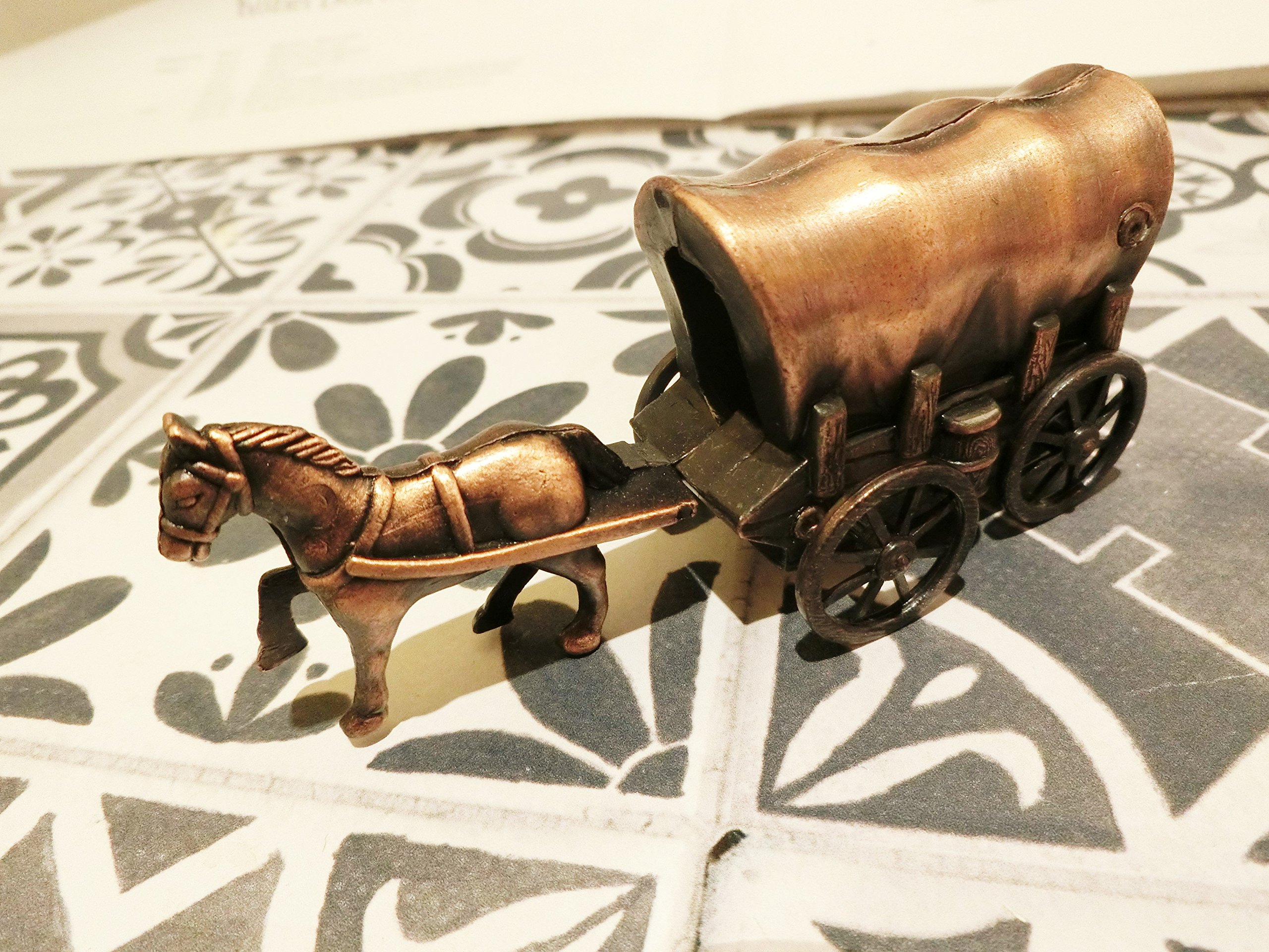 Amazon.co.jp: 秋月貿易 デザイン小物 幌馬車 W10cm x D3.5cm x H4.5cm