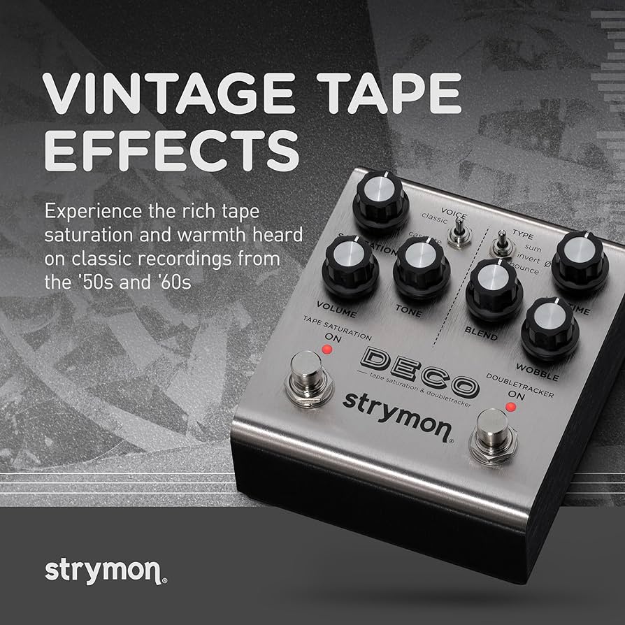 Amazon.com: Strymon Deco V2 Tape Saturation and Doubletracker