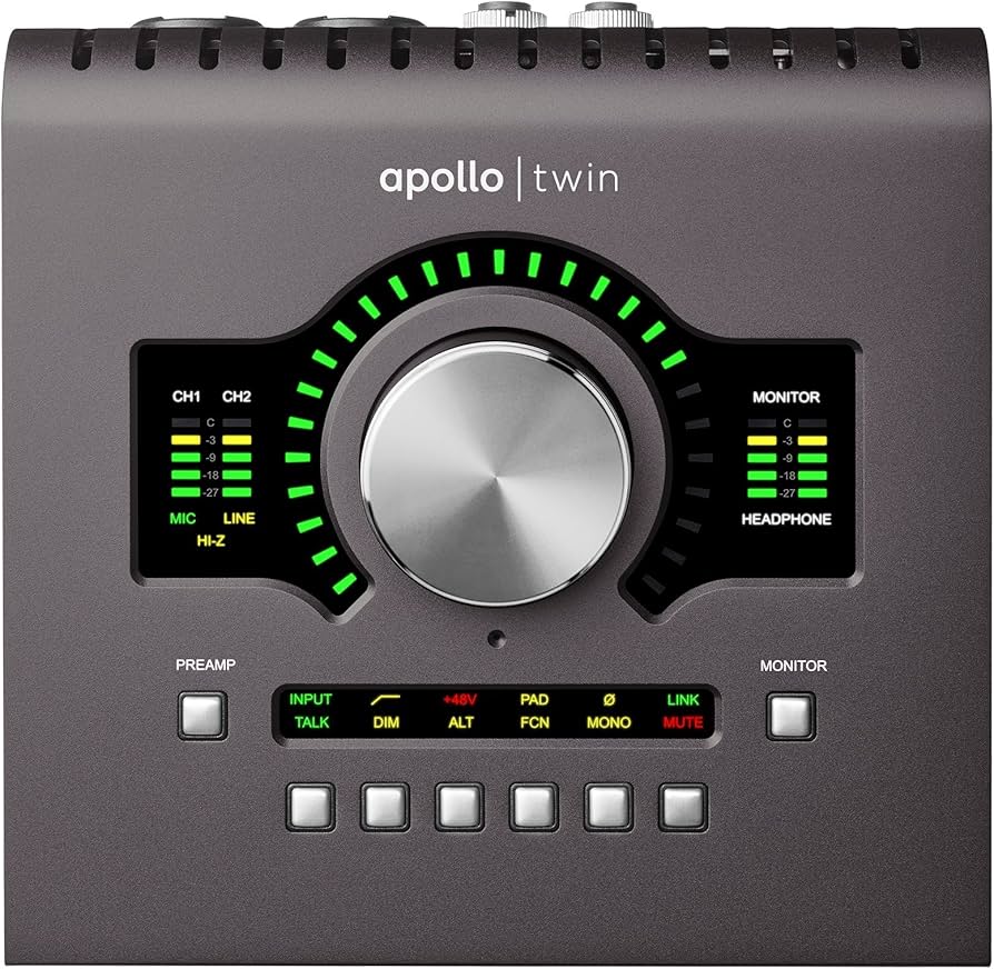 Amazon.co.jp: Universal Audio Apollo Twin MKII/DUO アナログ2イン/6