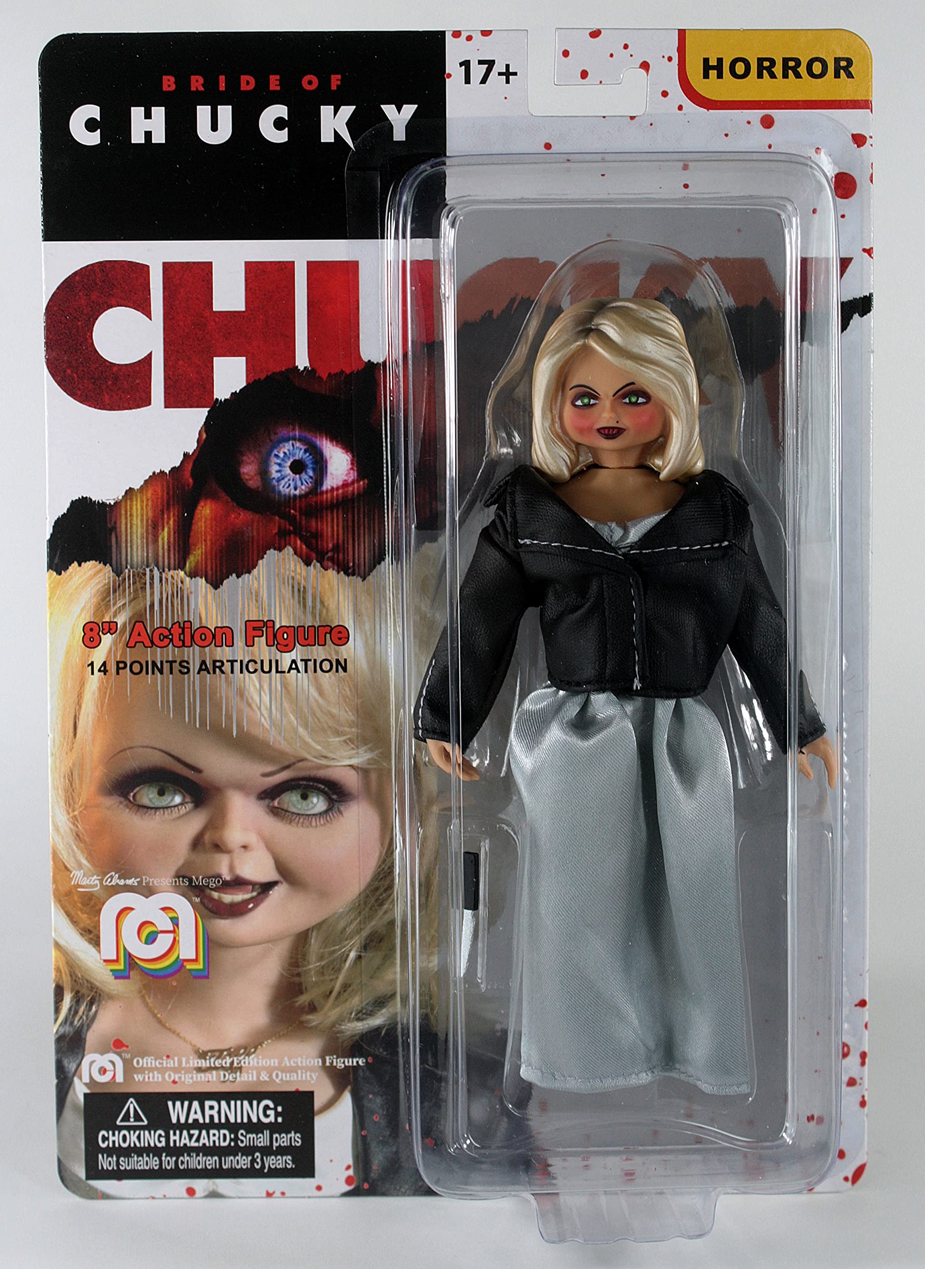 Amazon.com: Mego Bride of Chucky Tiffany Action Figure 20cm