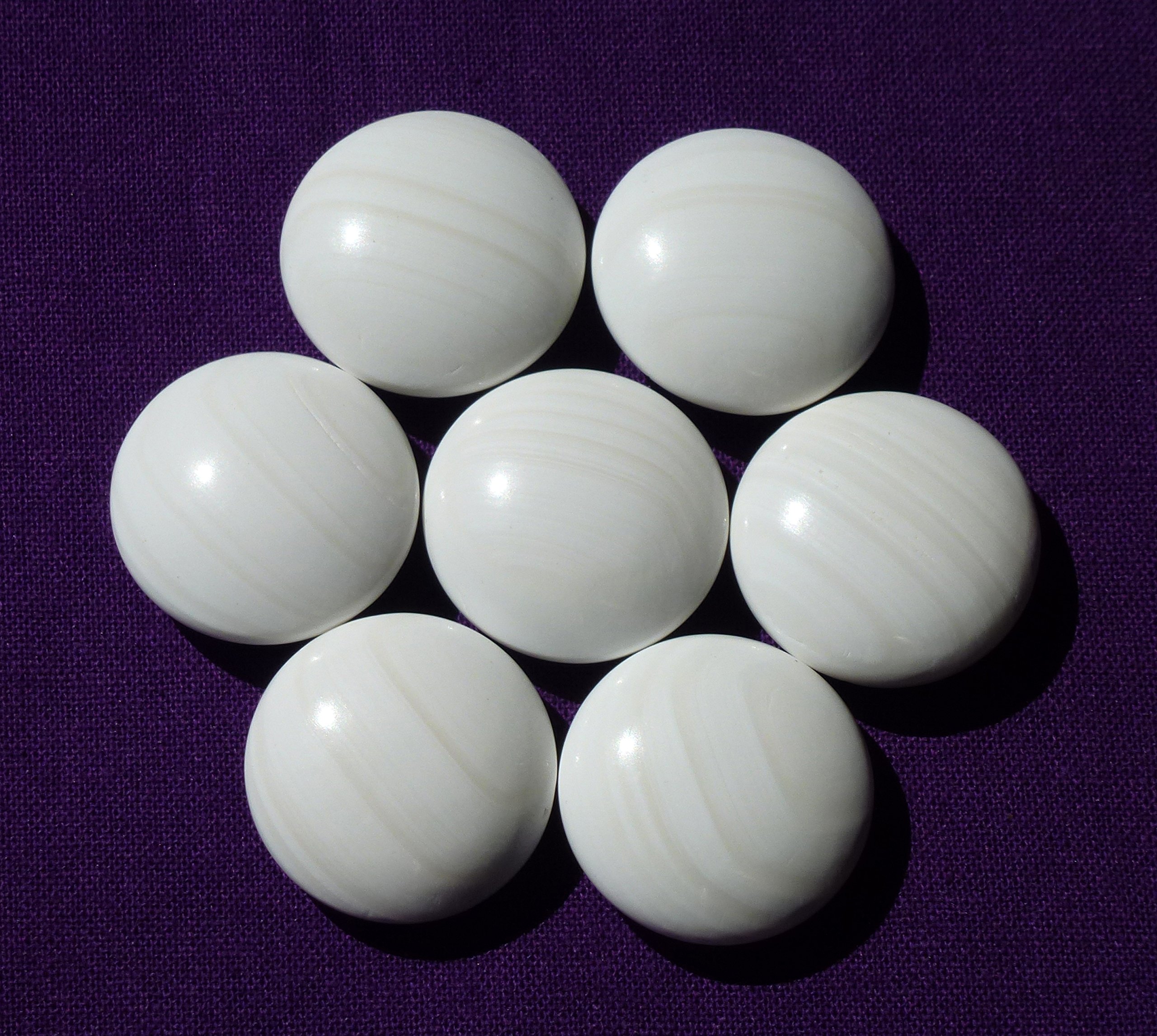 Amazon | 日向特製蛤碁石 実用 28号 7.5ミリ | 囲碁 | おもちゃ