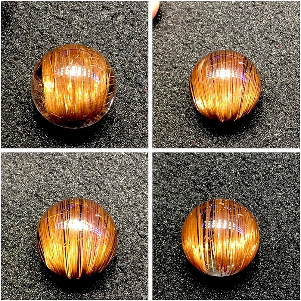 Amazon | [TANAKA・YA] 天然水晶 天然石 ルチルクオーツ 針水晶 厳選