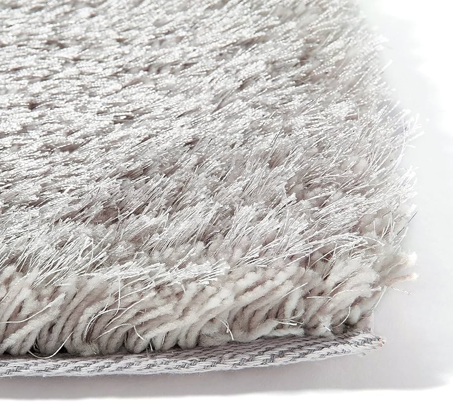 Amazon.co.jp: Francfranc フランフラン カステ ラグ S シルバー 140