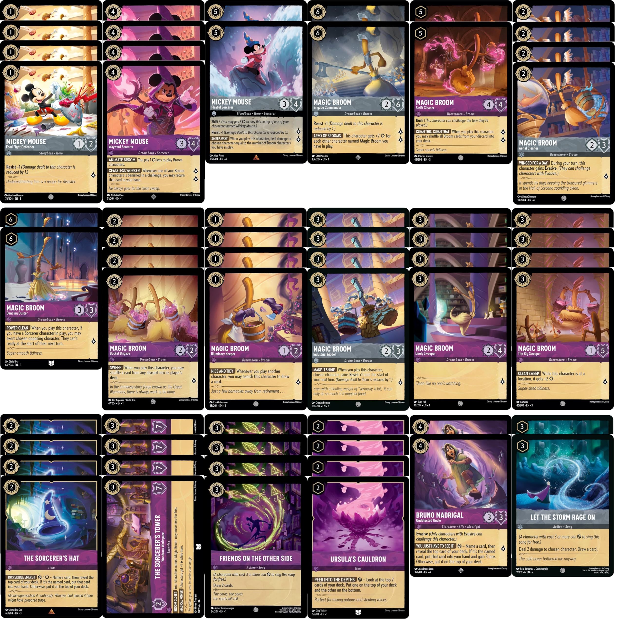 Amazon.com: Disney Lorcana Mickey Mouse Deck - Mickey Mouse, Magic