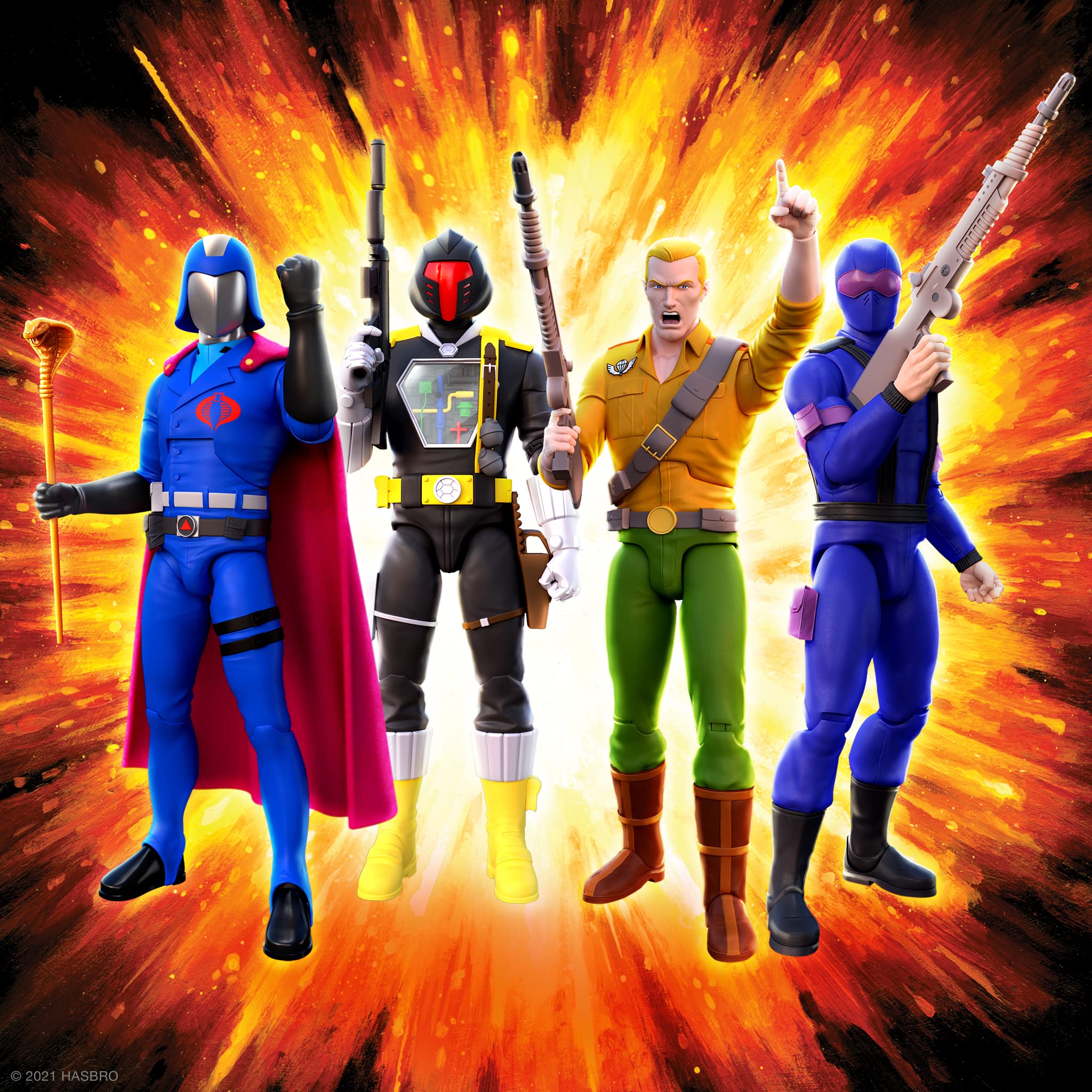 Amazon.co.jp: Super7 ULTIMATES!G.I.ジョーコブラコマンダー - 7