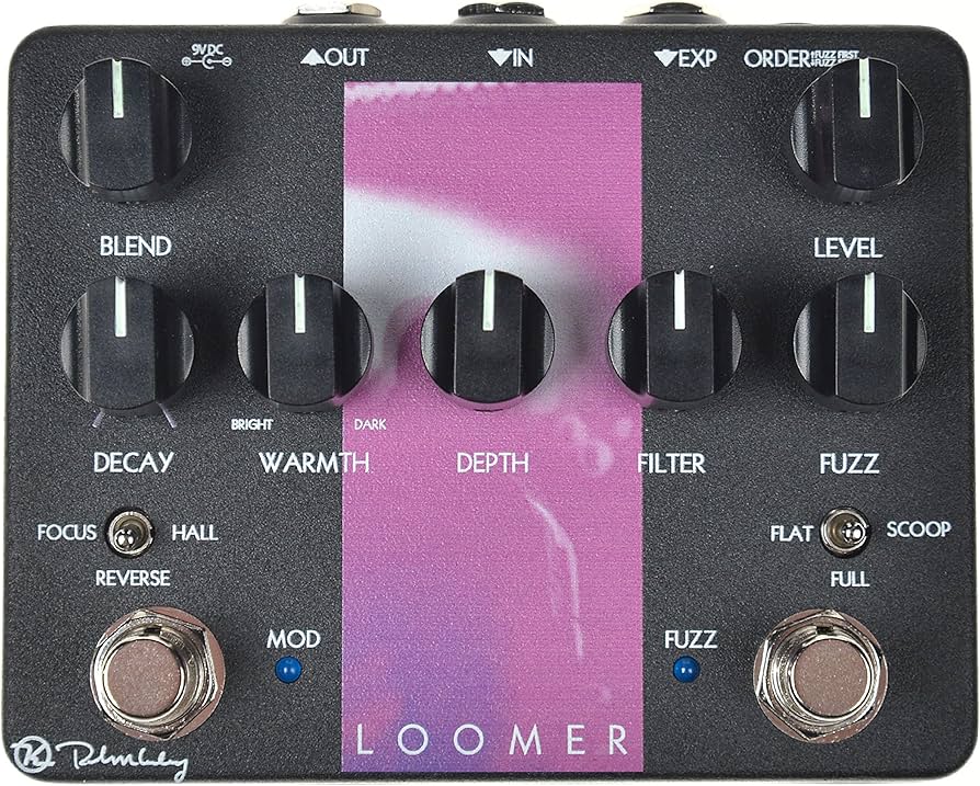 Amazon.com: Keeley 'Loomer' Fuzz & Reverb Pedal : Musical Instruments