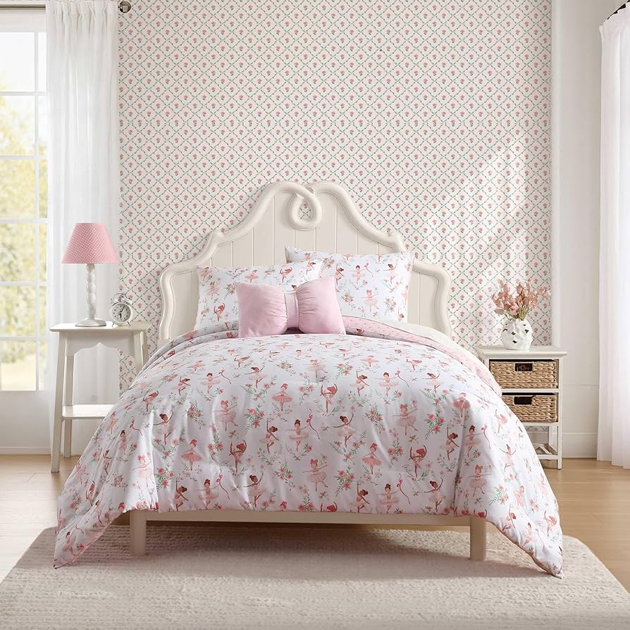 Amazon.com: Laura Ashley - Kids Comforter Set, 100% Super Soft