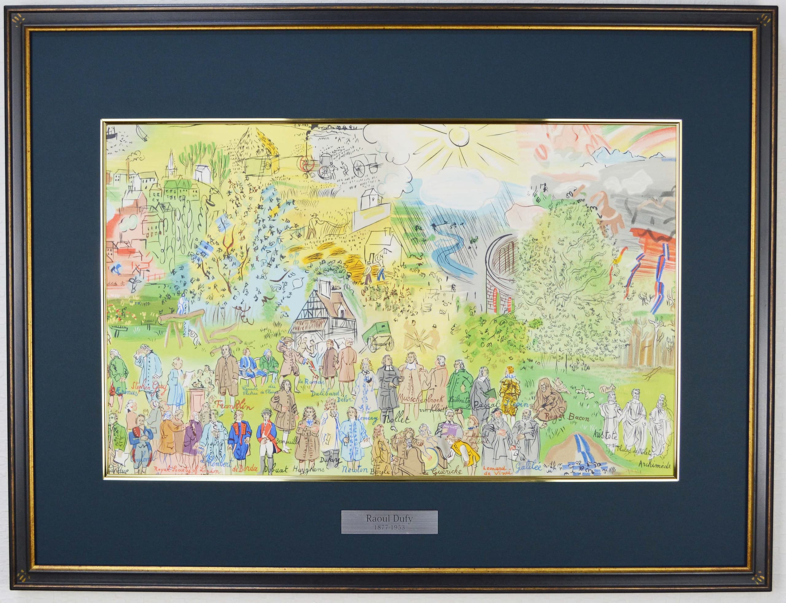 Amazon | ラウル デュフィ 『 電気の精 La Fée Electricité 【ラウル