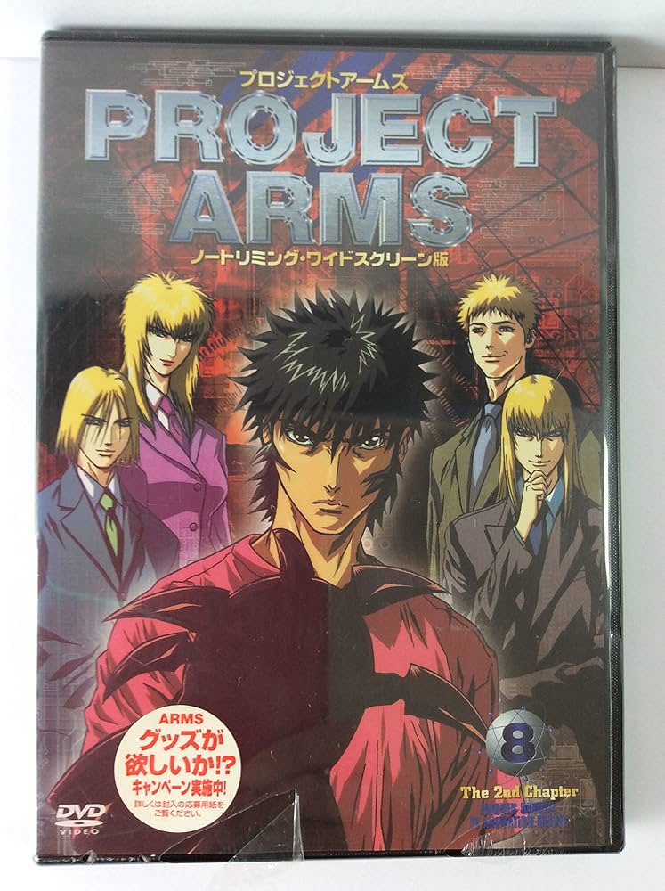 Amazon.co.jp: PROJECT ARMS ノートリミング版 Vol.8 [DVD] : 神奈延年