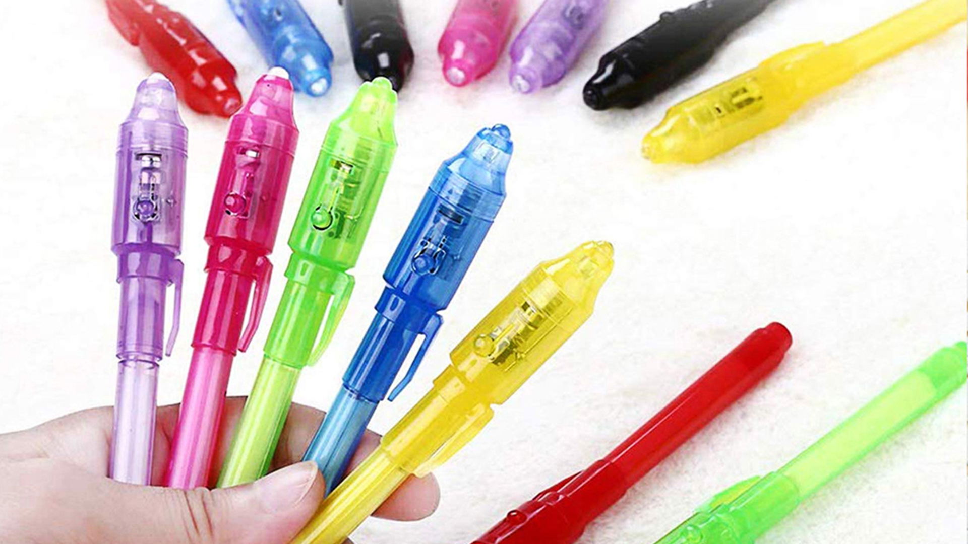 DxJ Invisible Ink Pens for Kids Spy Pen Invisible Disappearing Ink