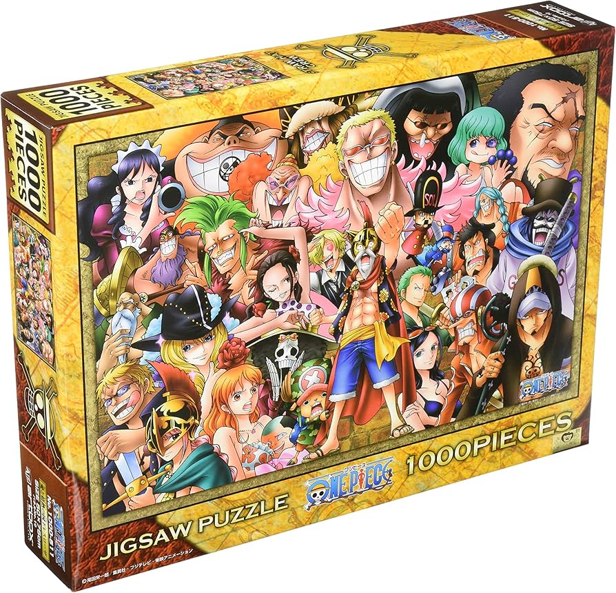 One Piece Jigsaw Puzzles (1000piece & 0.75x0.5m) 