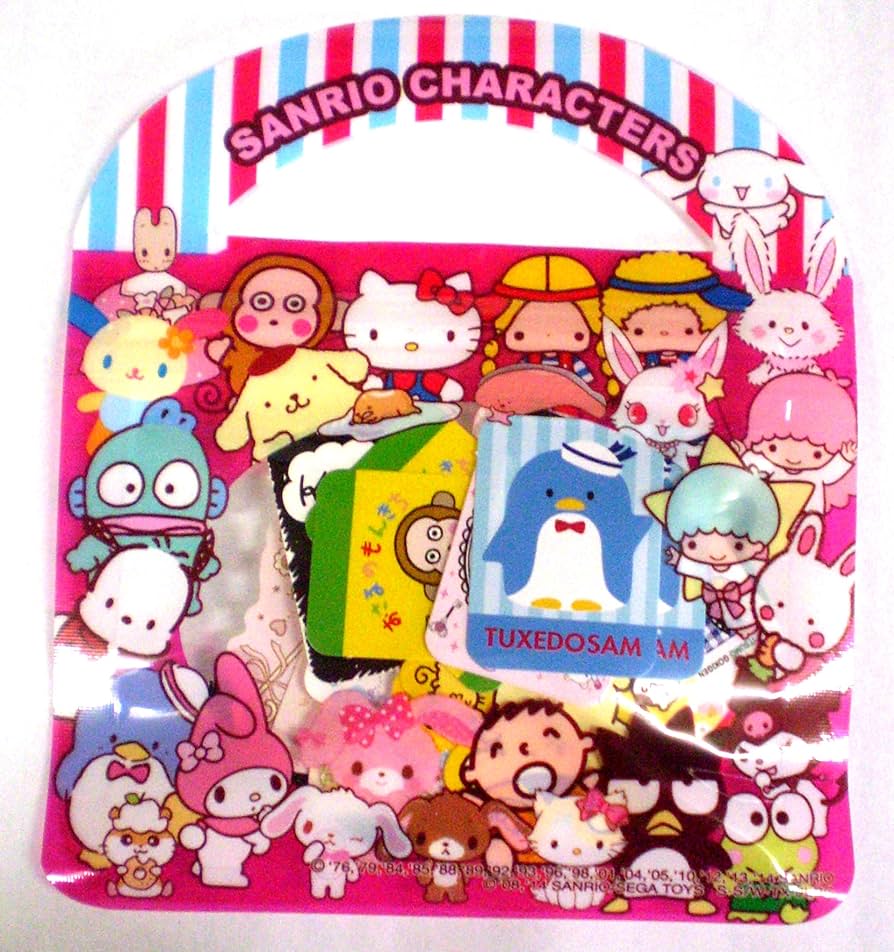 Amazon | サンリオ・シールパック キャラMIX 8451 | シール