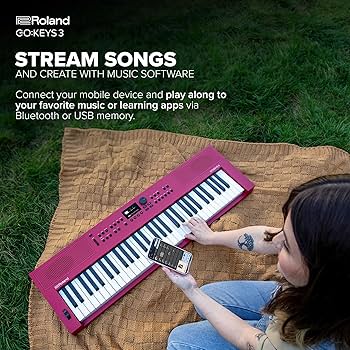 Amazon.com: Roland GO:KEYS 3 Music Creation Keyboard | 61-Note