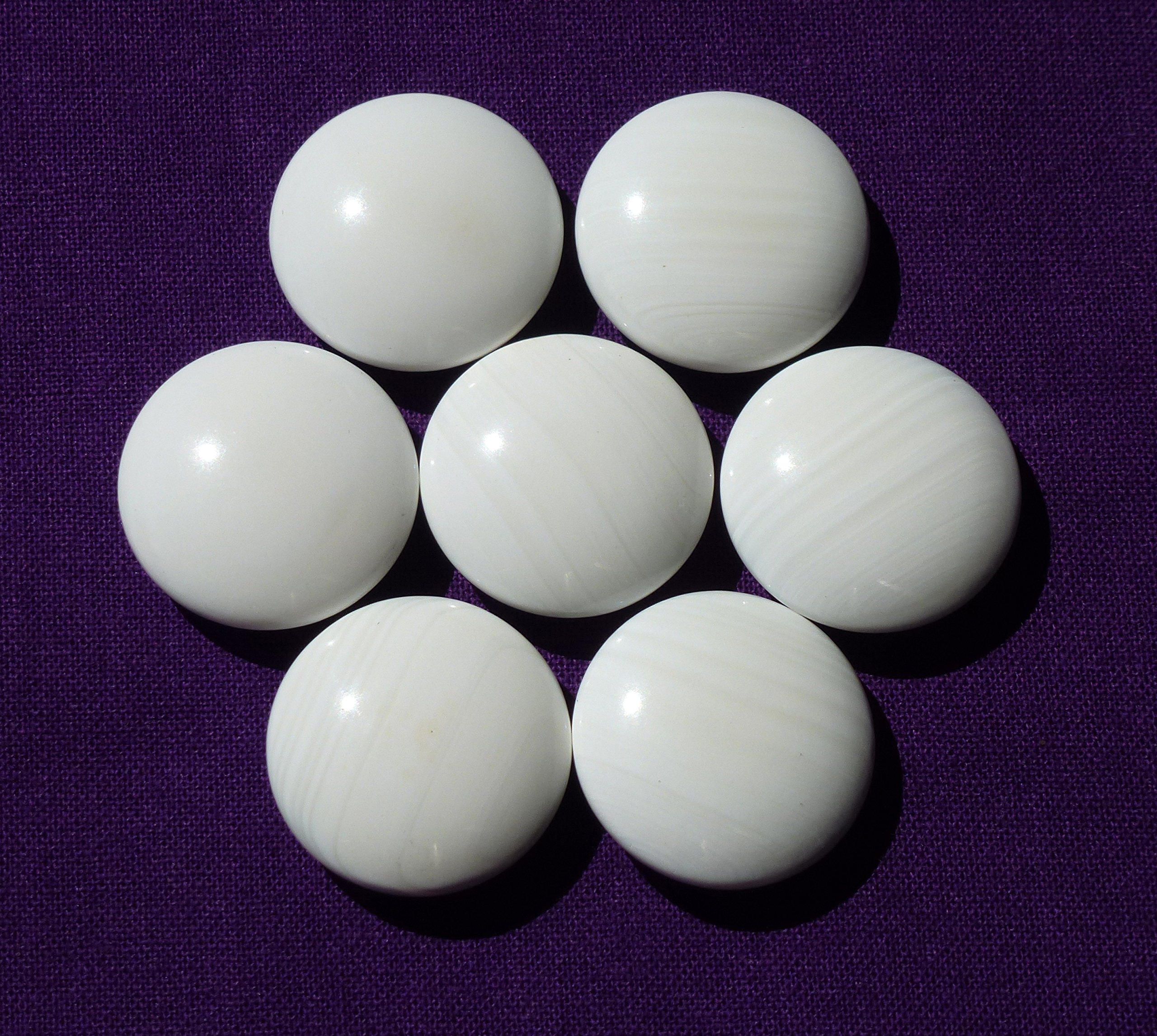 Amazon | 【幻の碁石】日向特産蛤碁石 雪印 32号 8.8ミリ | 囲碁