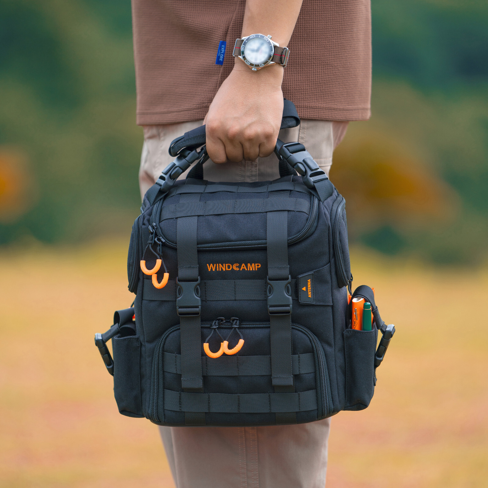 Amazon.com: PQIQP WINDCAMP 705 Radio Handbag for ICOM IC-705 Field