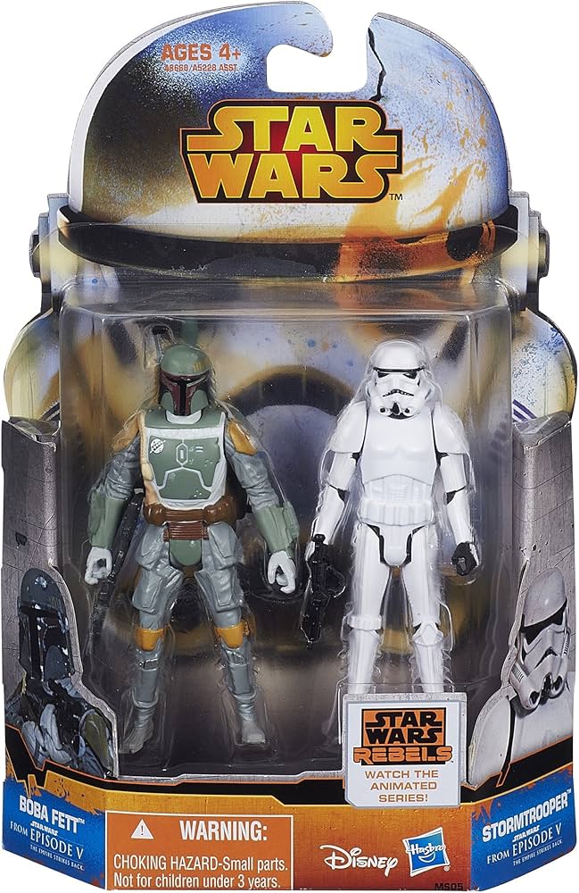 Amazon.com: Star Wars Mission Series Figure Set (Boba Fett and