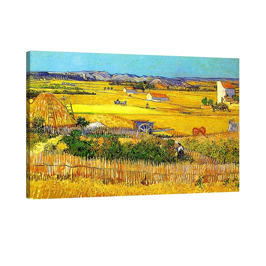 絵画 ゴッホ ラ・クロ平原 複製画 絵画 ゴッホ ラ・クロ平原 複製画