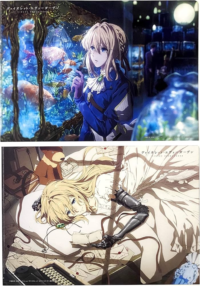 Amazon | ヴァイオレット・エヴァーガーデン クリアファイルセット