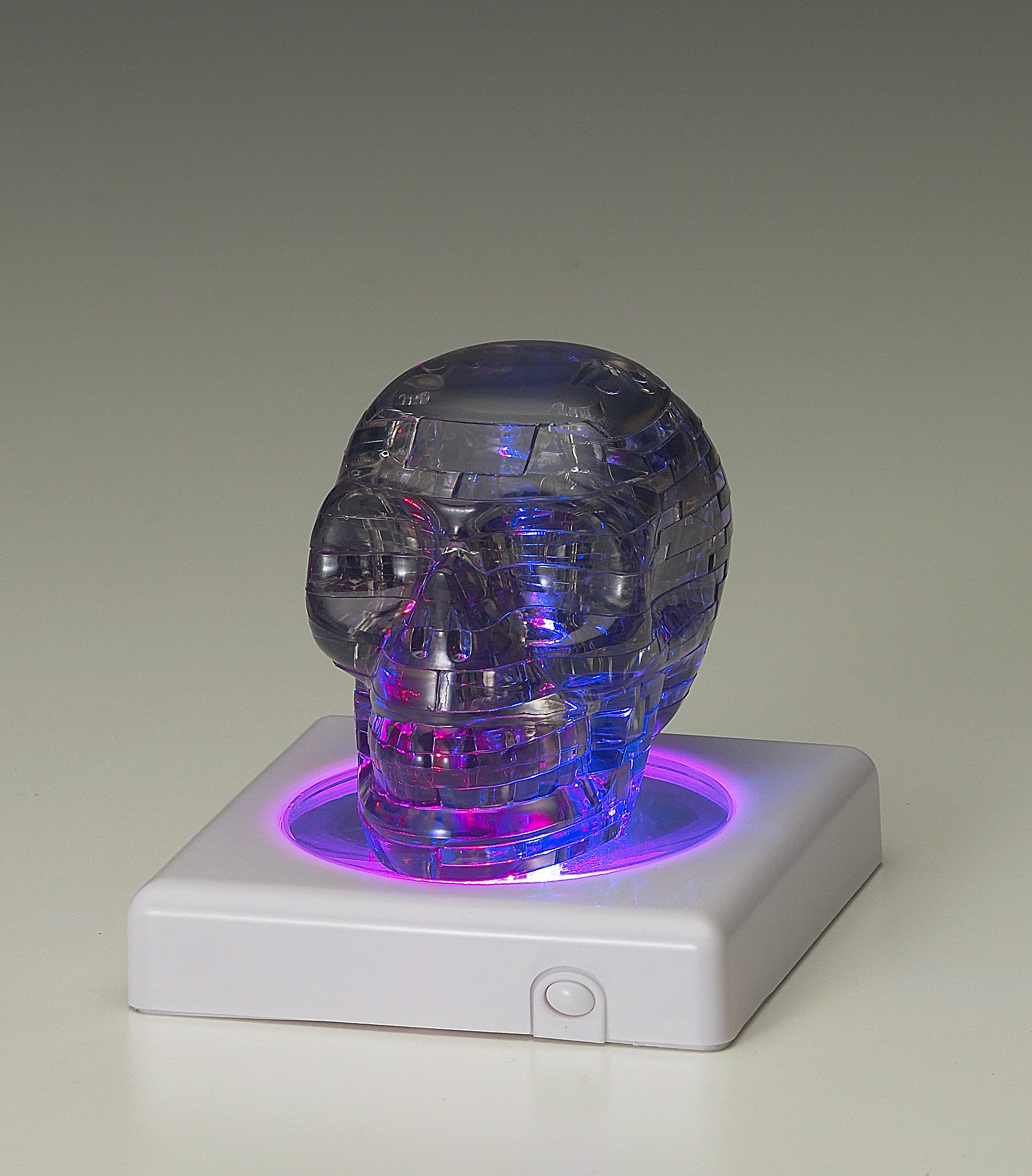 Amazon.co.jp: クリスタルパズル ブラック スカル 50128 : おもちゃ