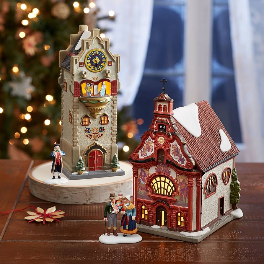Amazon.com: Department 56 Alpine Village Rhineland Glockenspiel