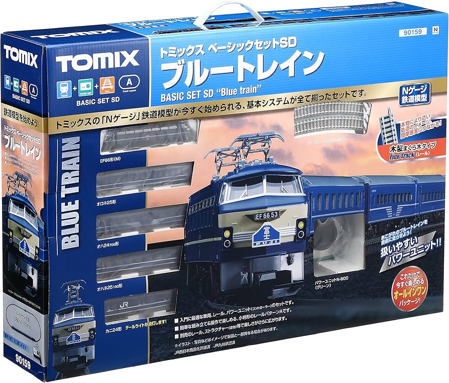 Amazon | TOMIX Nゲージ ベーシックセットSD ブルートレインIII 90159