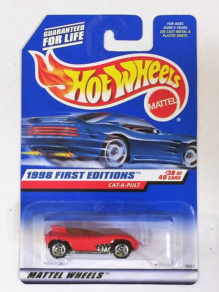 Amazon.com: Hot Wheels Cat-a-pult 1998 First Editions #38 5 Spoke