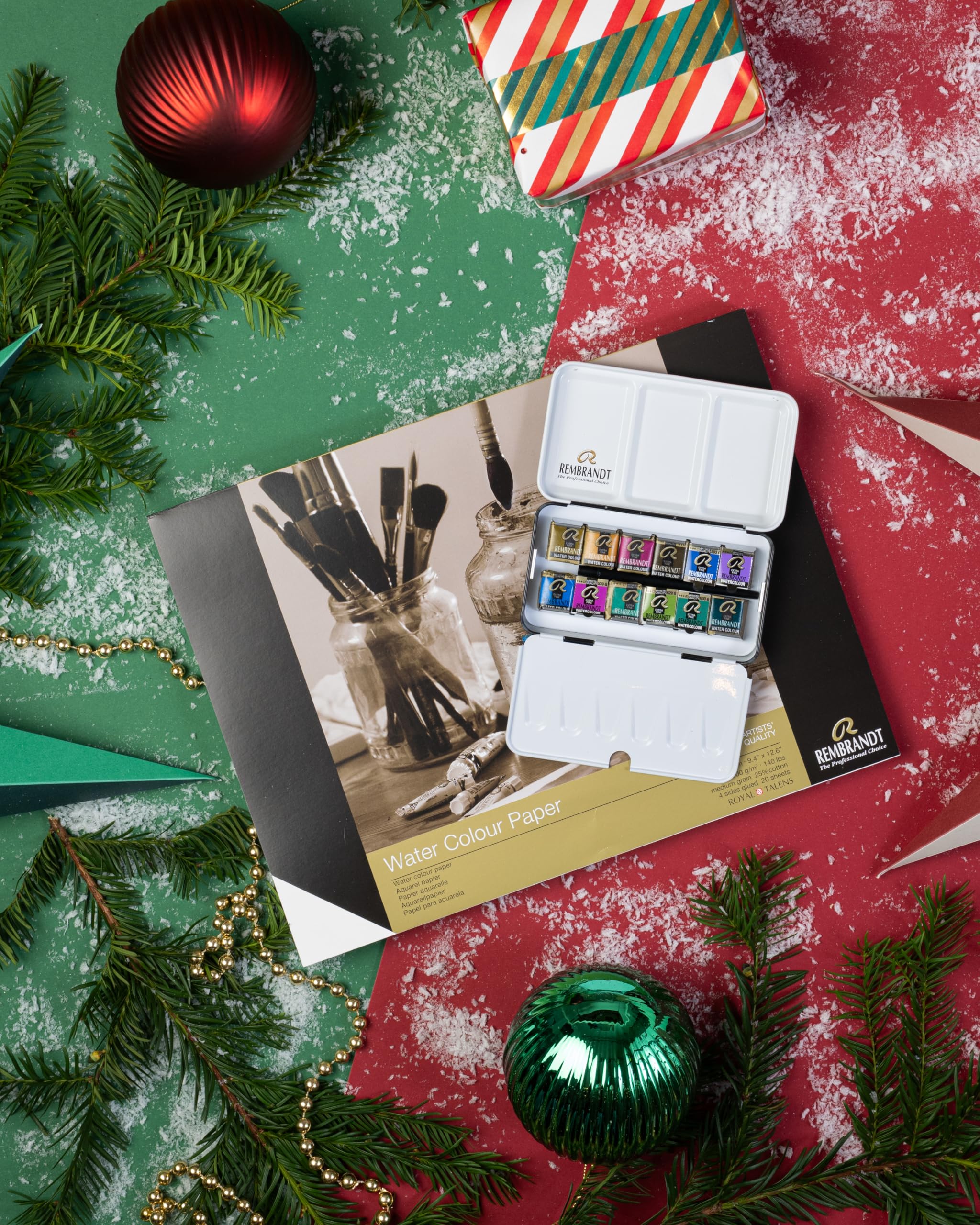 Amazon | Rembrandt ターレンス 固形水彩絵具 レンブラント透明水彩 12