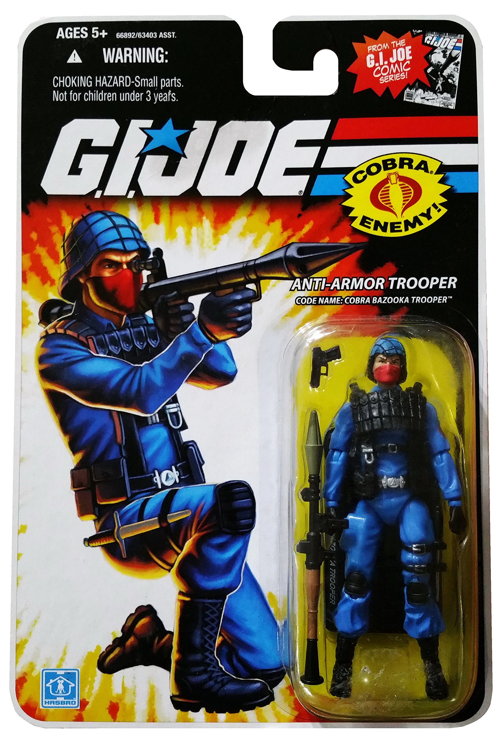 Amazon.com: G.I. Joe 25th Anniversary Comic Series Cardback: Cobra