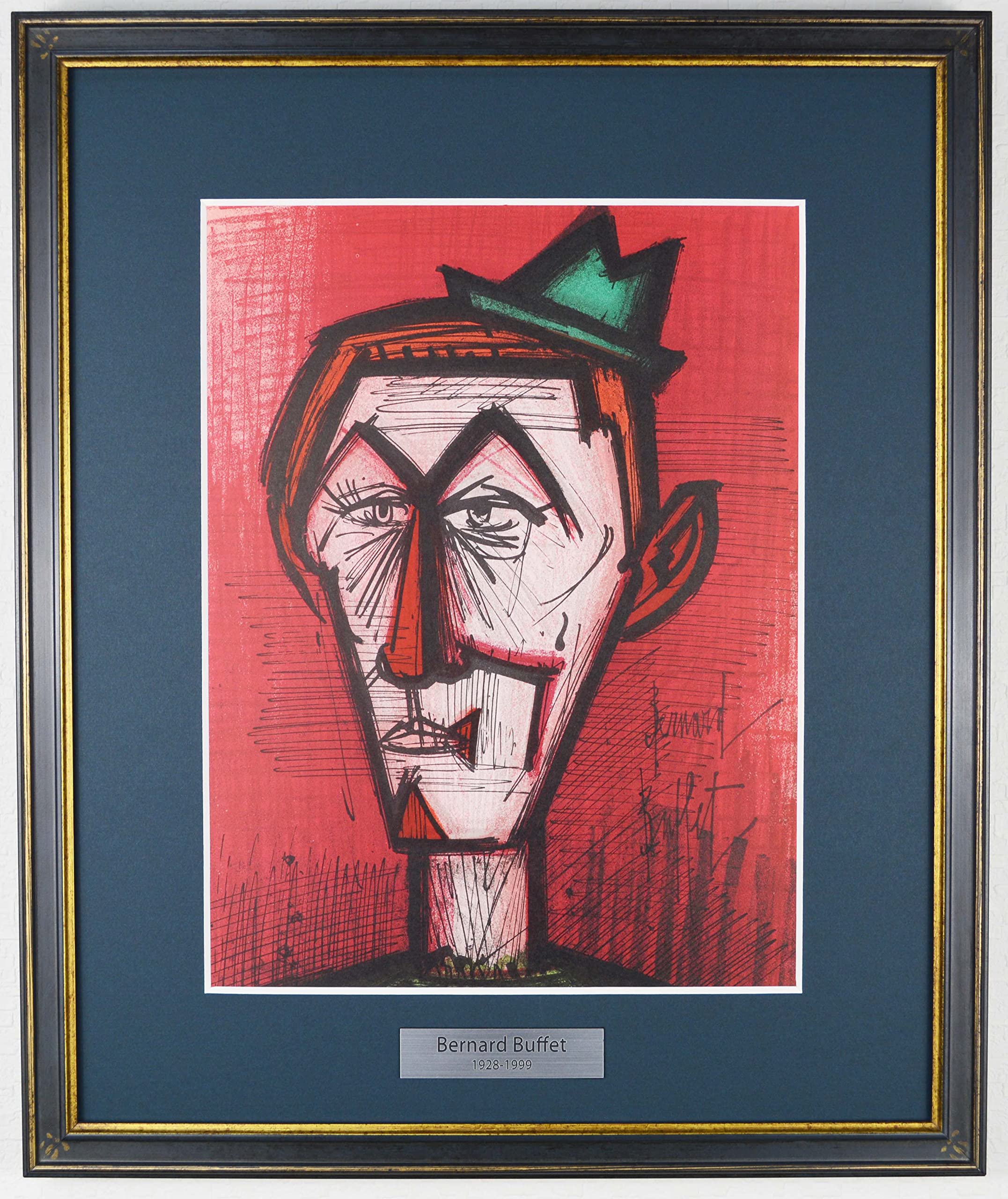 ベルナール・ビュッフェ「LES OISEAUX-L'oiseau rouge」 ベルナール