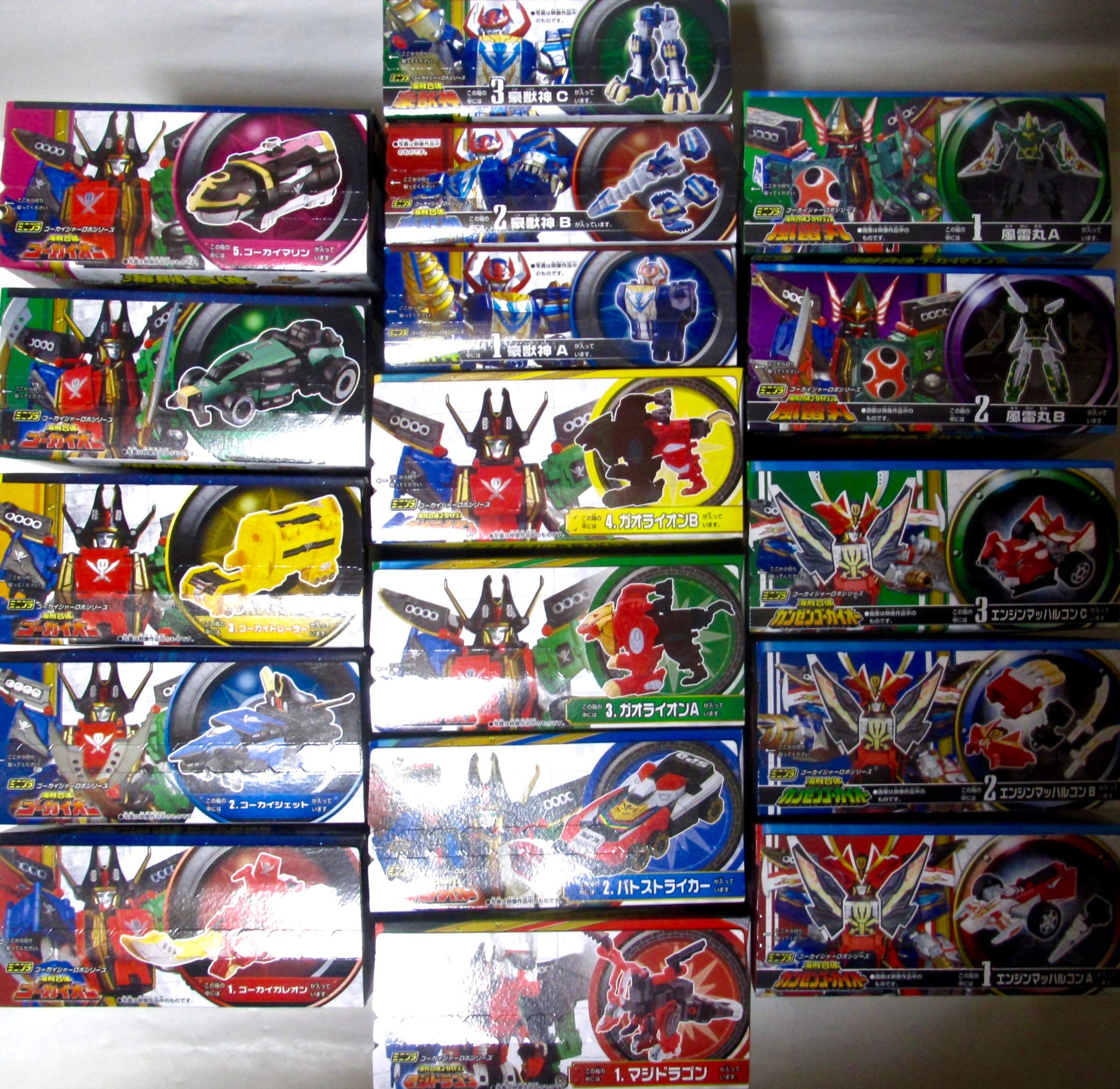 Amazon | ミニプラ 海賊合体 ゴーカイオー／豪獣神／ゴーカイマシン