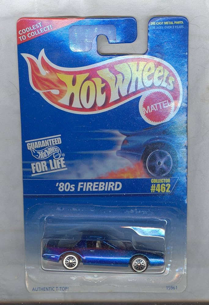 Amazon.com: Hot Wheels 1995-462 '80S FIREBIRD 1980 1:64 Scale
