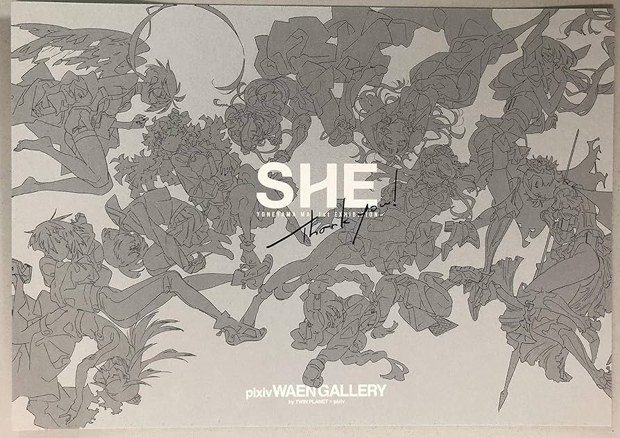 Amazon.co.jp: 「SHE」 イラストカード 米山舞 初個展「SHE」 pixiv