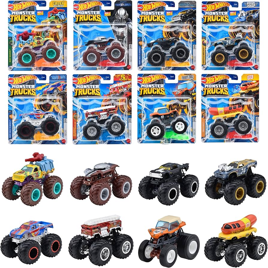 Amazon.co.jp: ホットウィール(Hot Wheels) モンスタートラック 1:64