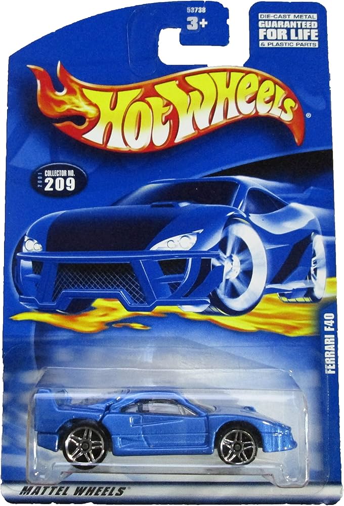 Amazon.com: Hot Wheels #2001-209 Ferrari F40 Collectible Collector