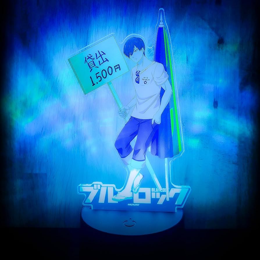 Amazon.co.jp: ブルーロック 糸師凛 海の家 LEDビッグアクリルスタンド