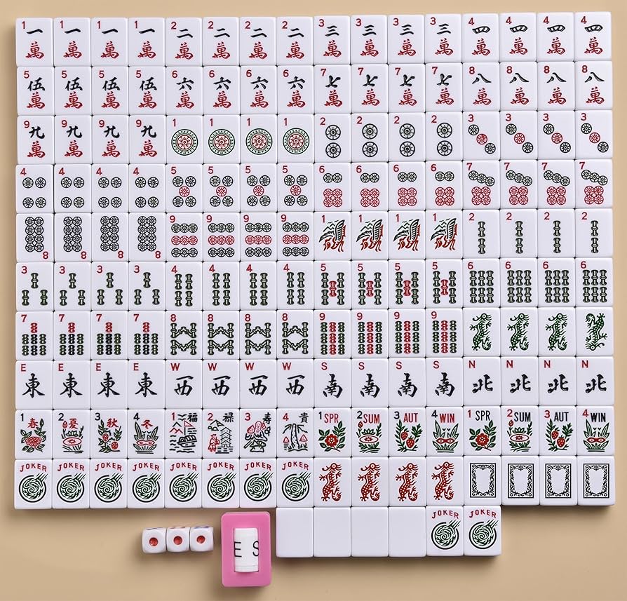 Amazon.co.jp: American Mahjong ゲームセット – ブラックキルティング