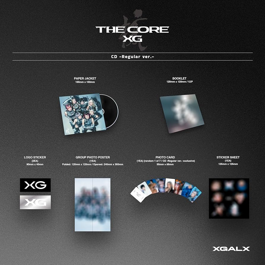 Amazon | THE CORE - 核 (AL) (Regular ver. ) - XG | XG | R&B