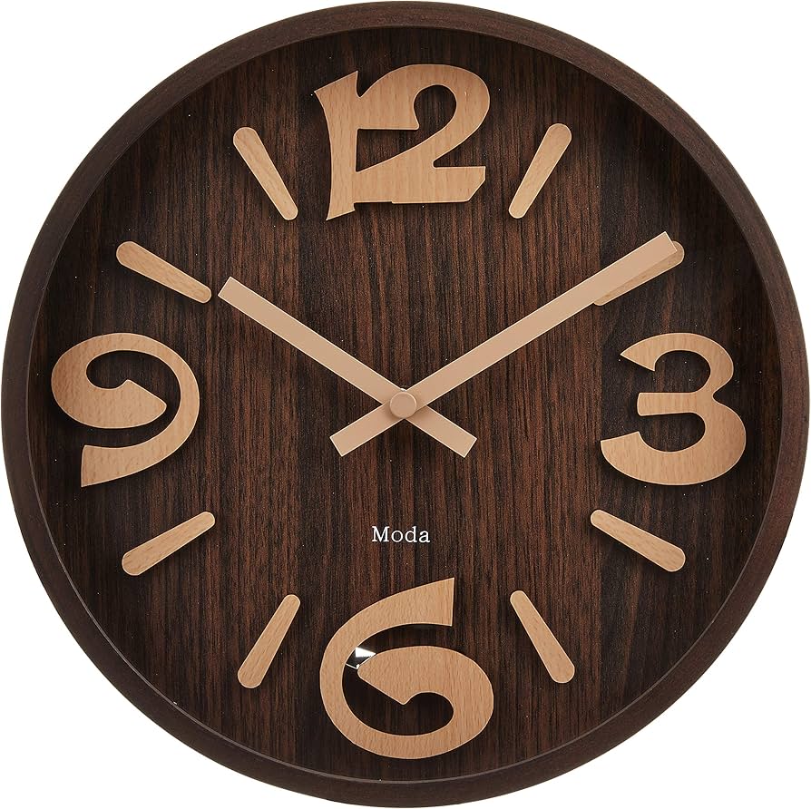 Amazon.co.jp: Moda 6スイング 振り子 掛け時計 ダークブラウン IP-DCW