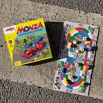 Amazon.com: HABA Monza - Car Racing Games & Beginner's Board Game