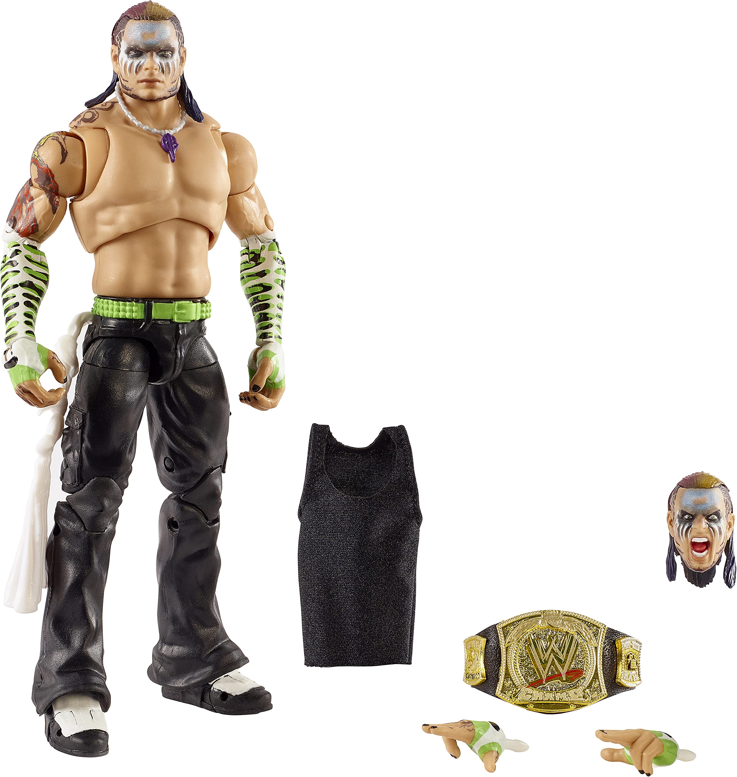WWE Fan TakeOver Ultimate Edition Jeff Hardy Action Figure, 6-in
