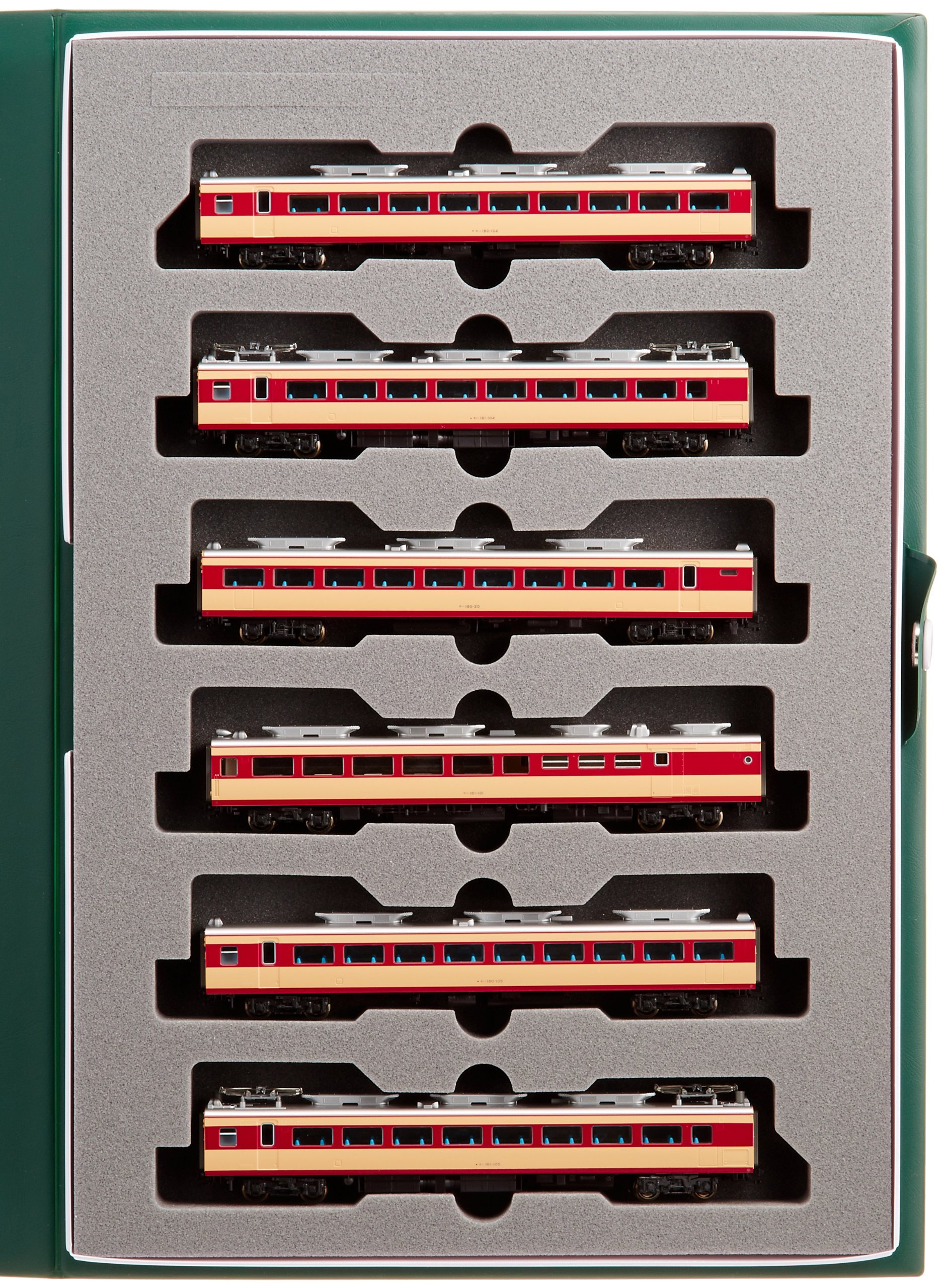 Amazon | KATO Nゲージ 181系 100番台 とき・あずさ 増結 6両セット 10