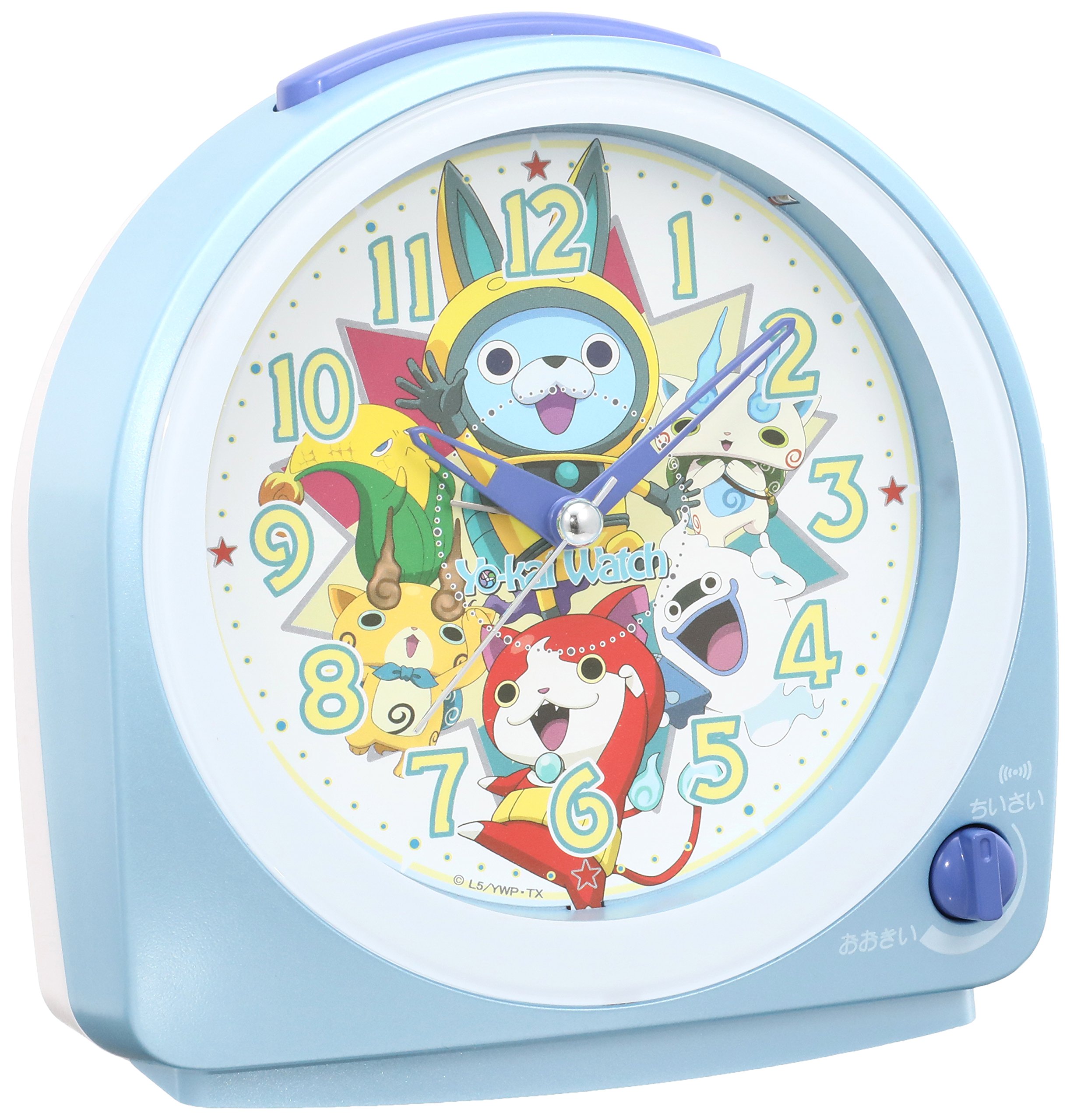 Amazon.co.jp: セイコー クロック 目覚まし時計 妖怪ウォッチ USA