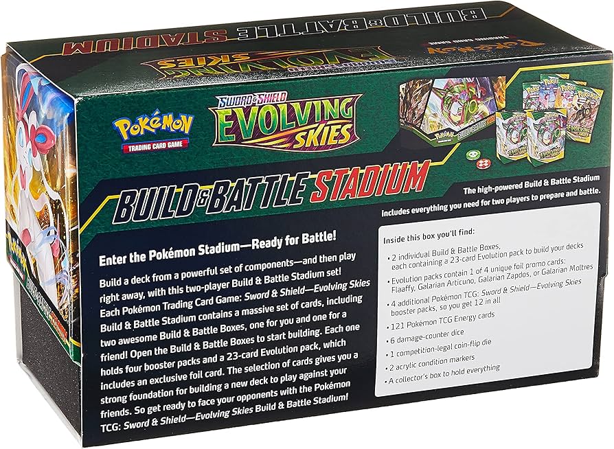 Amazon.com: Pokemon TCG: Sword & Shield Evolving Skies Build