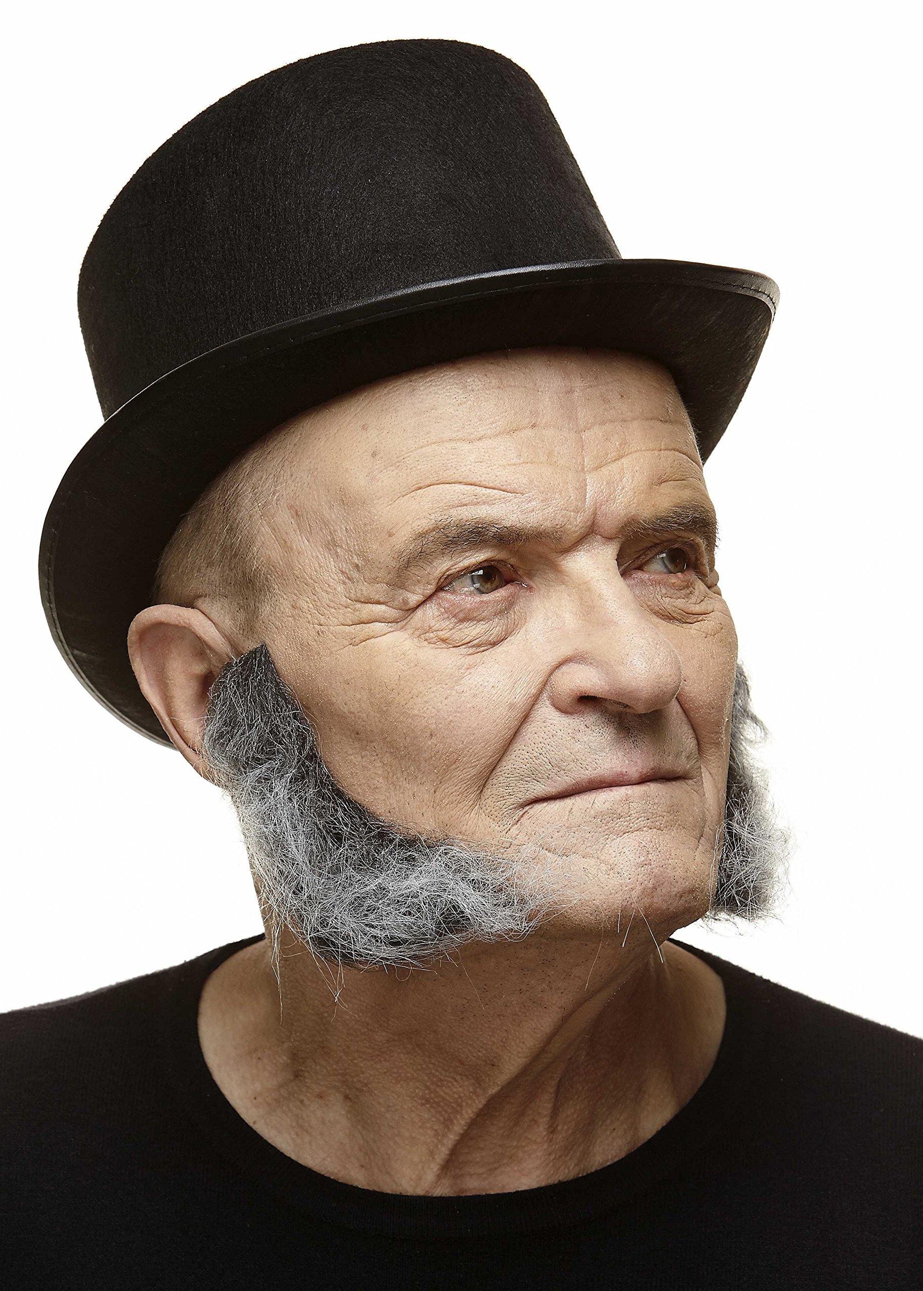 Amazon | Mustaches 自己粘着 L Shaped Sideburns 付け頬ひげ