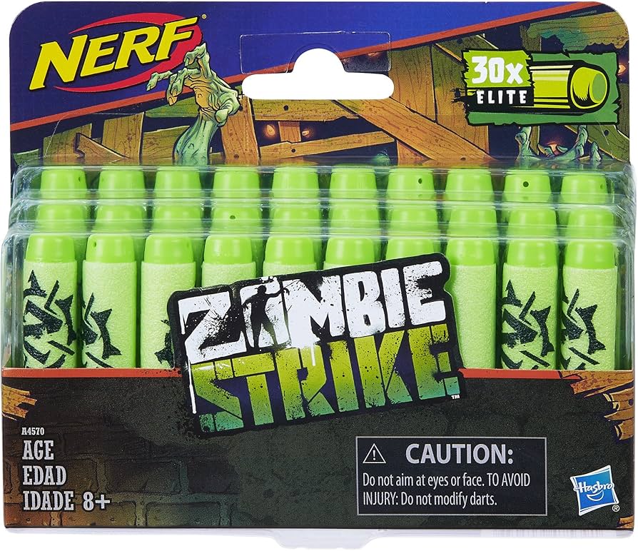 Amazon.com: Nerf Zombie Strike Dart Refill Pack : Toys & Games